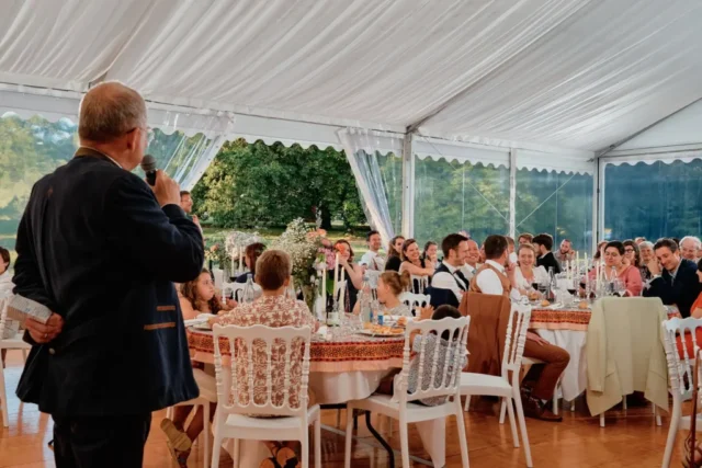 réception de mariage château en Anjou