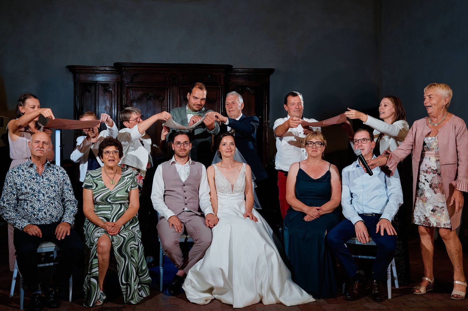Vivat flamand au mariage d'Audrey et Nicolas, château du Plessis-Macé